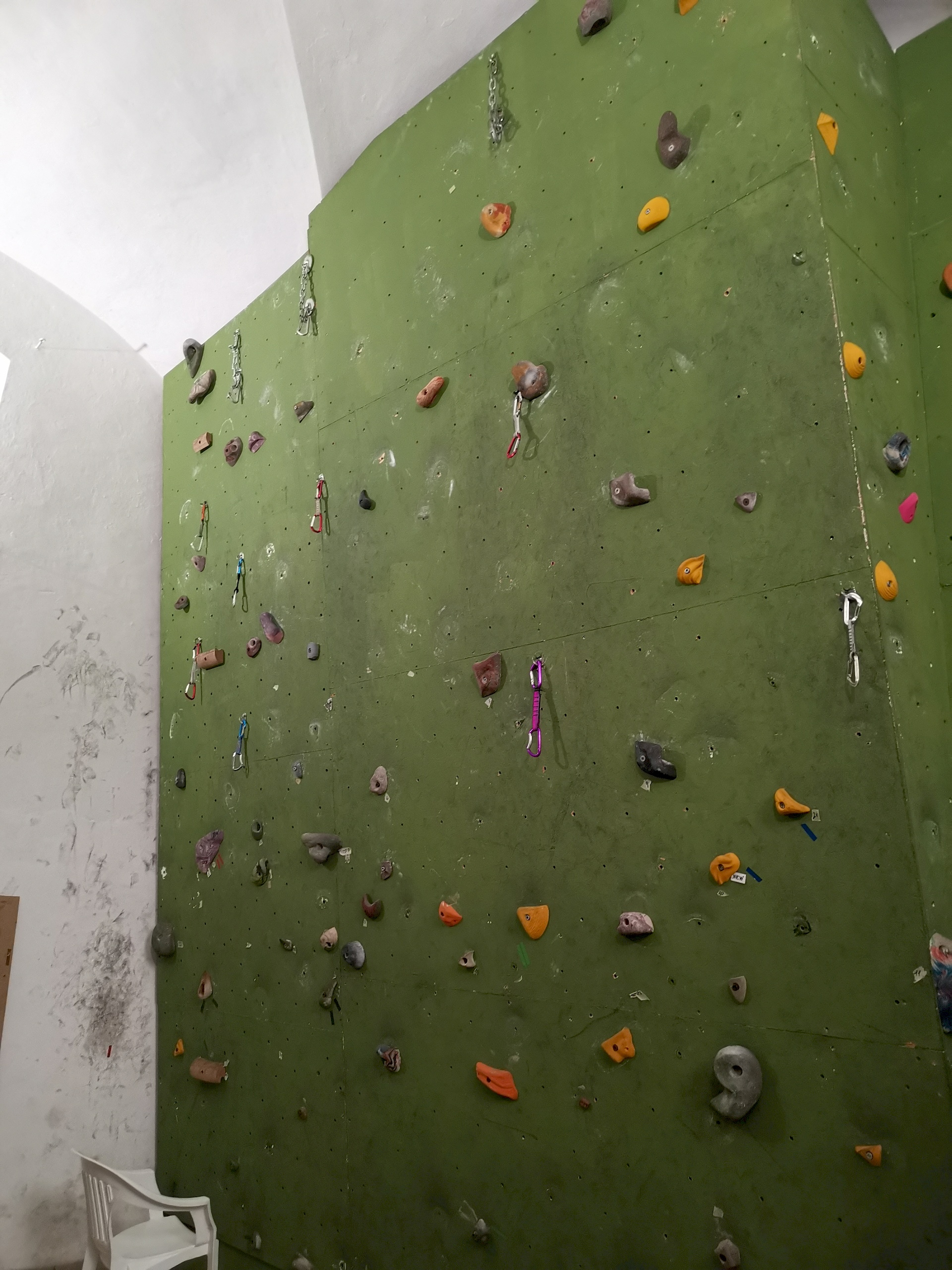 La Palestra di arrampicata sede CAI Gran Sasso D'Italia