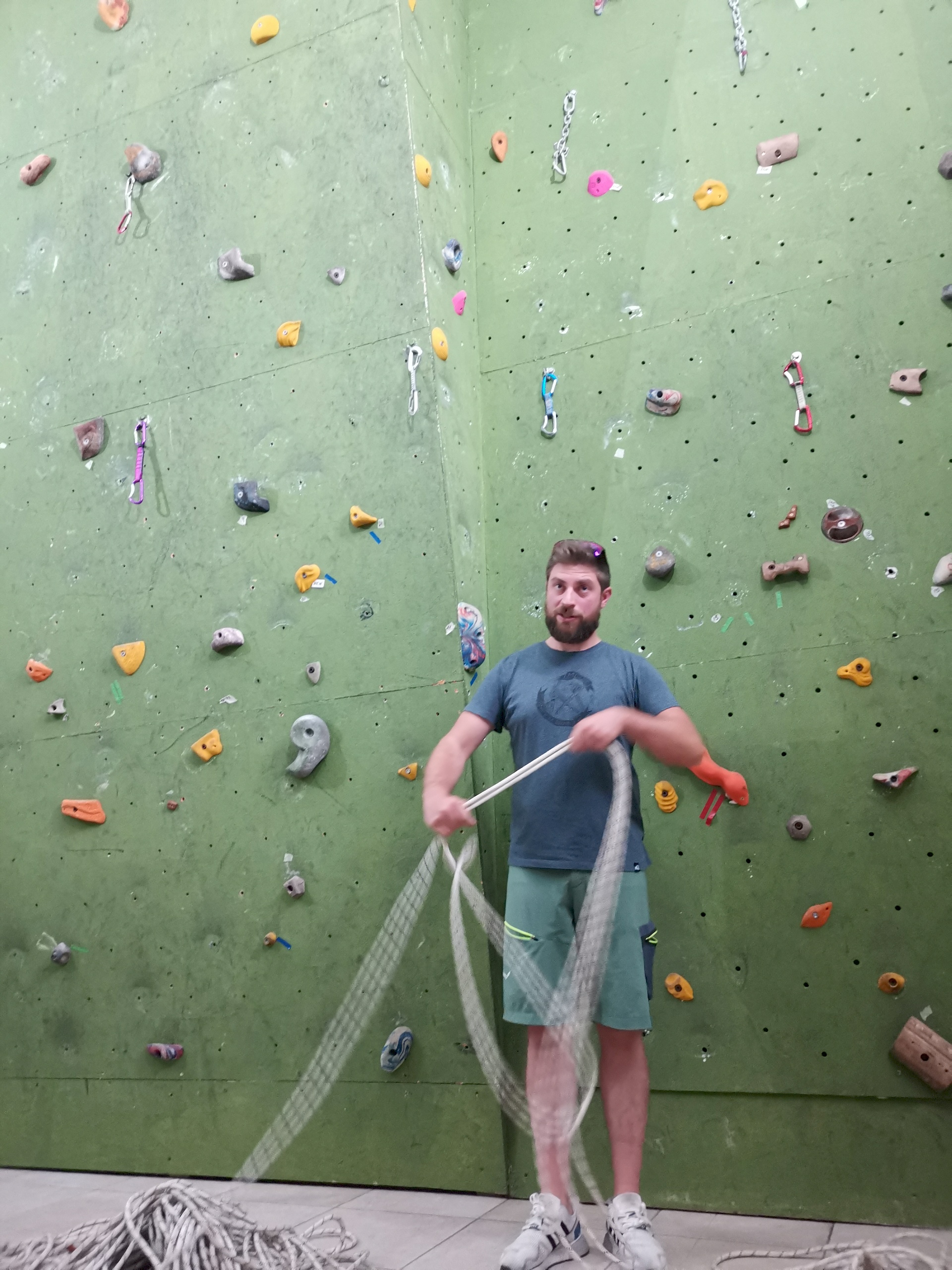 La Palestra di arrampicata sede CAI Gran Sasso D'Italia