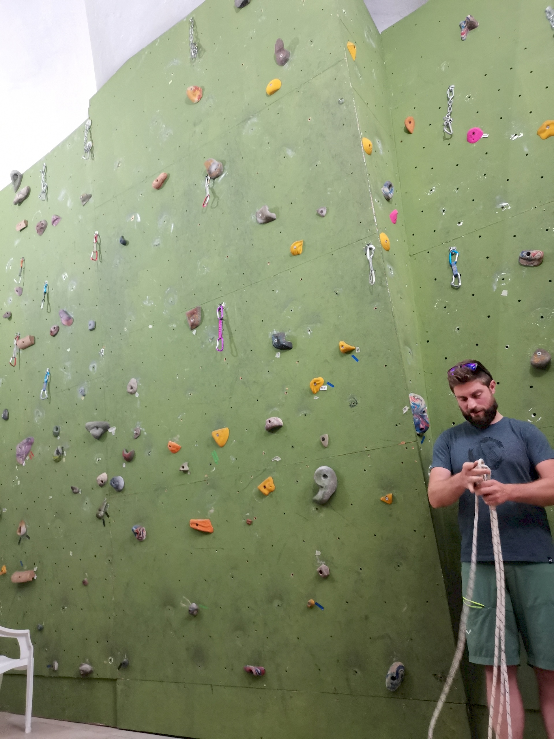 Palestra di arrampicata sede CAI