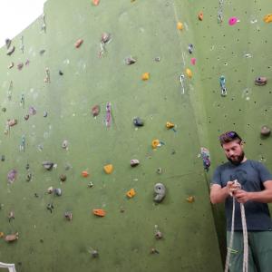 La Palestra di arrampicata sede CAI