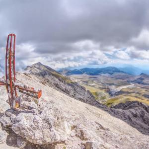 Escursione in vetta dal bosco di Pagliare per il Vallone di Fossaceca al Monte Prena nella Valle Siciliana in Abruzzo