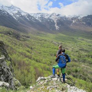 la via del carbone Gran Sasso d'Italia