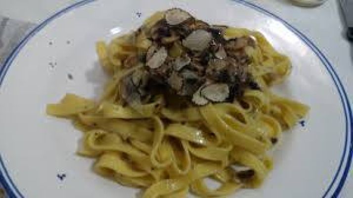 fettuccine al tartufo La Cantina Degli Antichi Mestieri di Isola Del Gran Sasso D'Italia