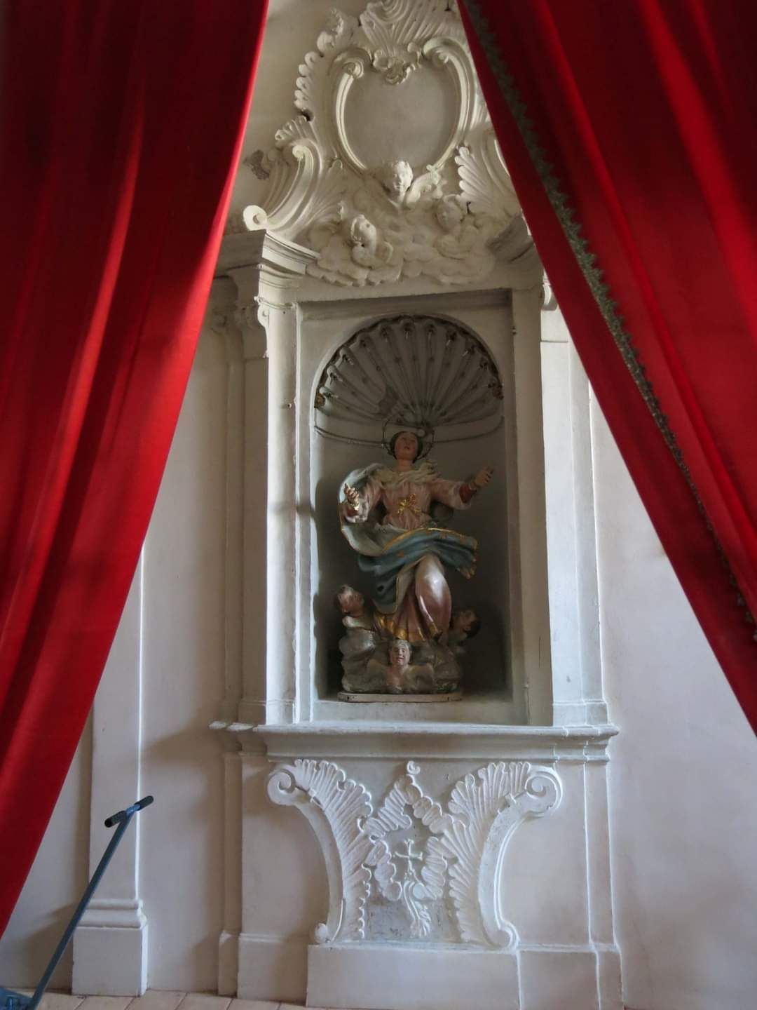 Chiesa di San Giovanni Battista a Castelli nella Valle Siciliana del Gran Sasso a Teramo in Abruzzo
