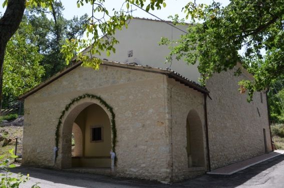chiesa di San Donato a Castelli di Teramo in  Abruzzo del Gran Sasso D'Italia