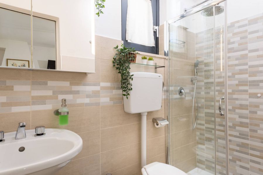 bagno affittacamere La Casa Dei Nonni a Isola del Gran Sasso nella Valle Siciliana a Teramo in Abruzzo