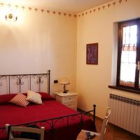 camera matrimoniale B&B Il Dente del Lupo ad Isola del Gran Sasso a Teramo in Abruzzo