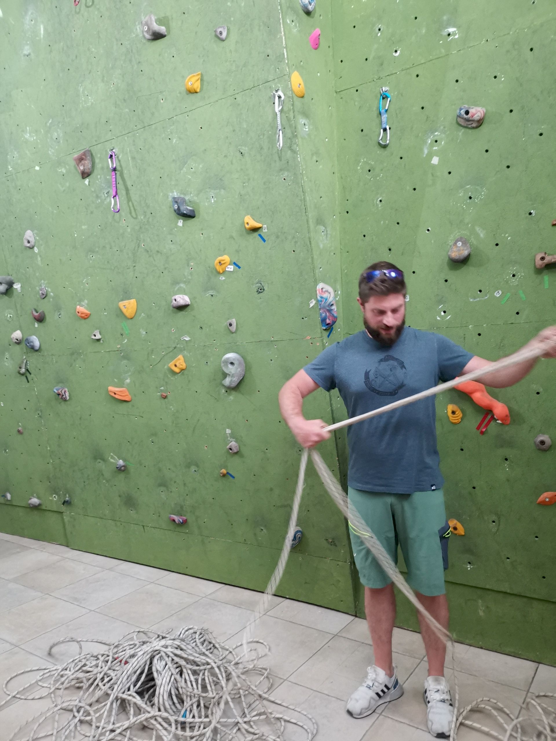 La Palestra di arrampicata sede CAI Gran Sasso D'Italia