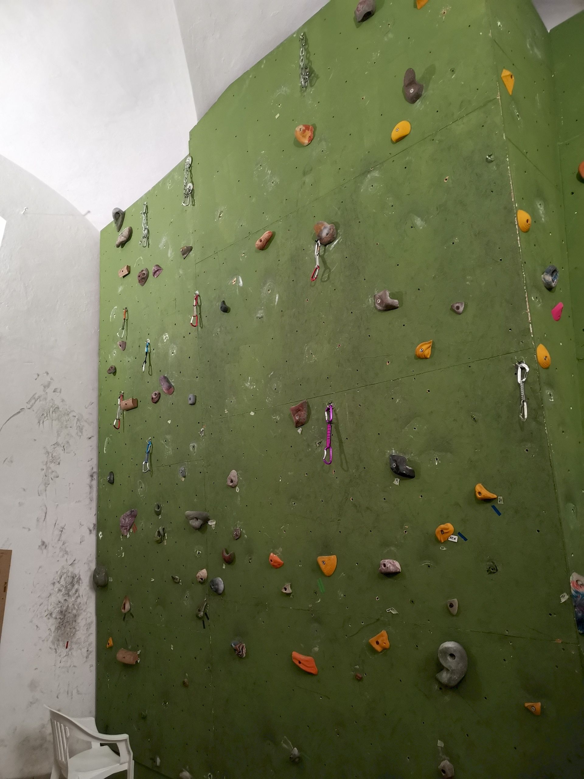 La Palestra di arrampicata sede CAI Gran Sasso D'Italia