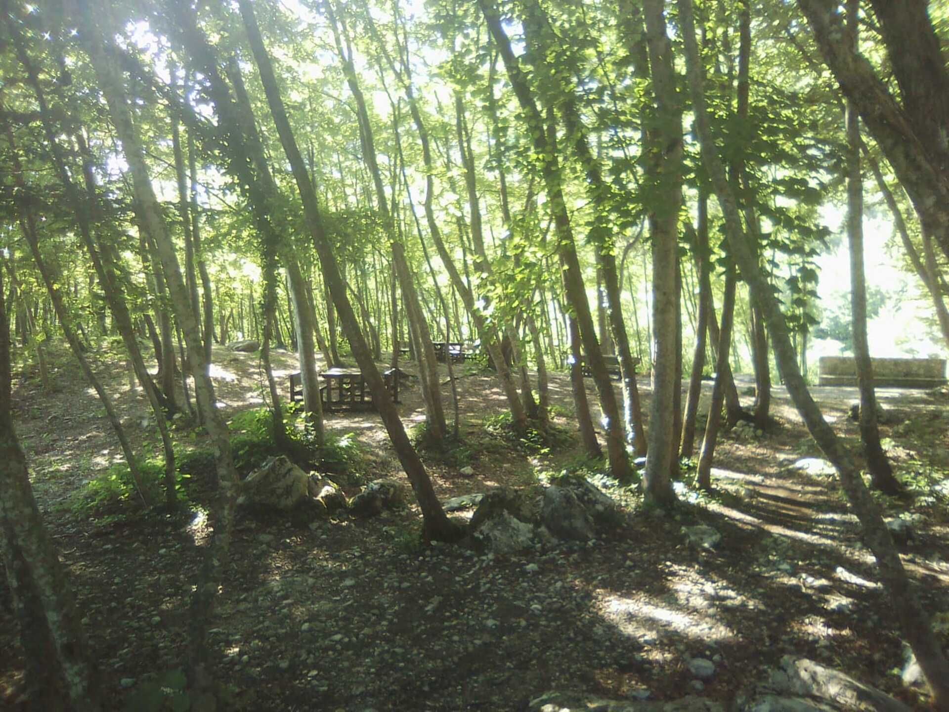 Piane del Fiume a Teramo in Abruzzo nella valle del Gran Sasso