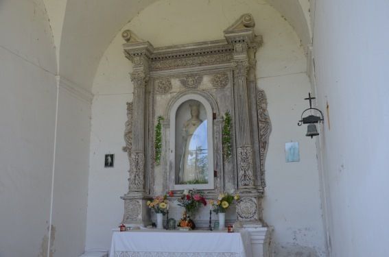 Chiesa della Madonna della Neve a Tossicia a Teramo in  Abruzzo del Gran Sasso D'Italia