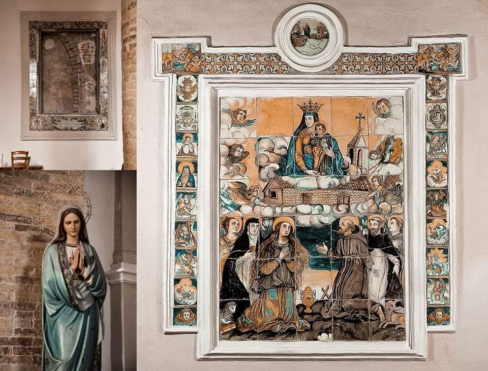 Chiesa di San Giovanni Battista a Castelli nella Valle Siciliana del Gran Sasso a Teramo in Abruzzo