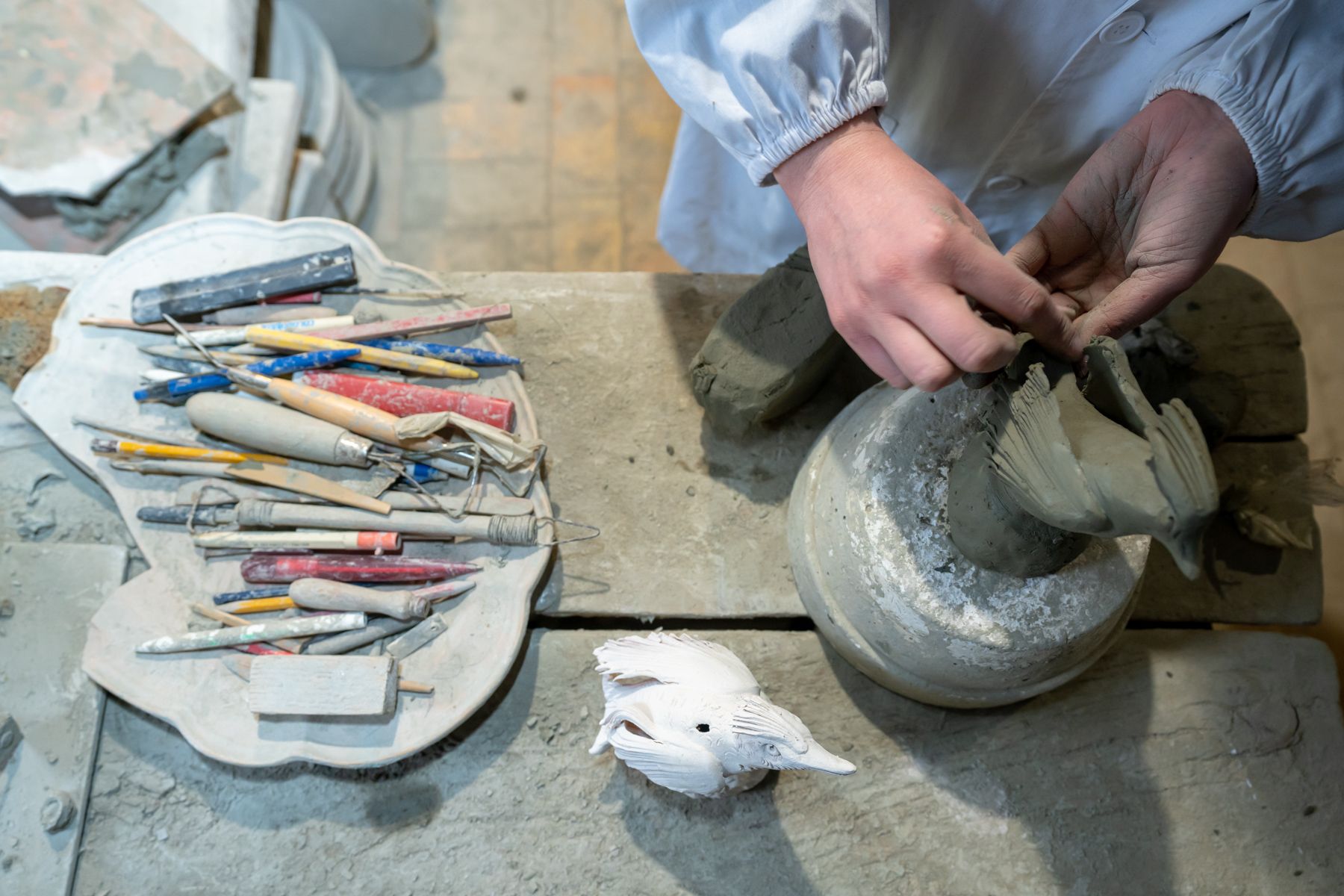 Antica Bottega Maiolicara a Castelli nella Valle Siciliana Teramo Abruzzo