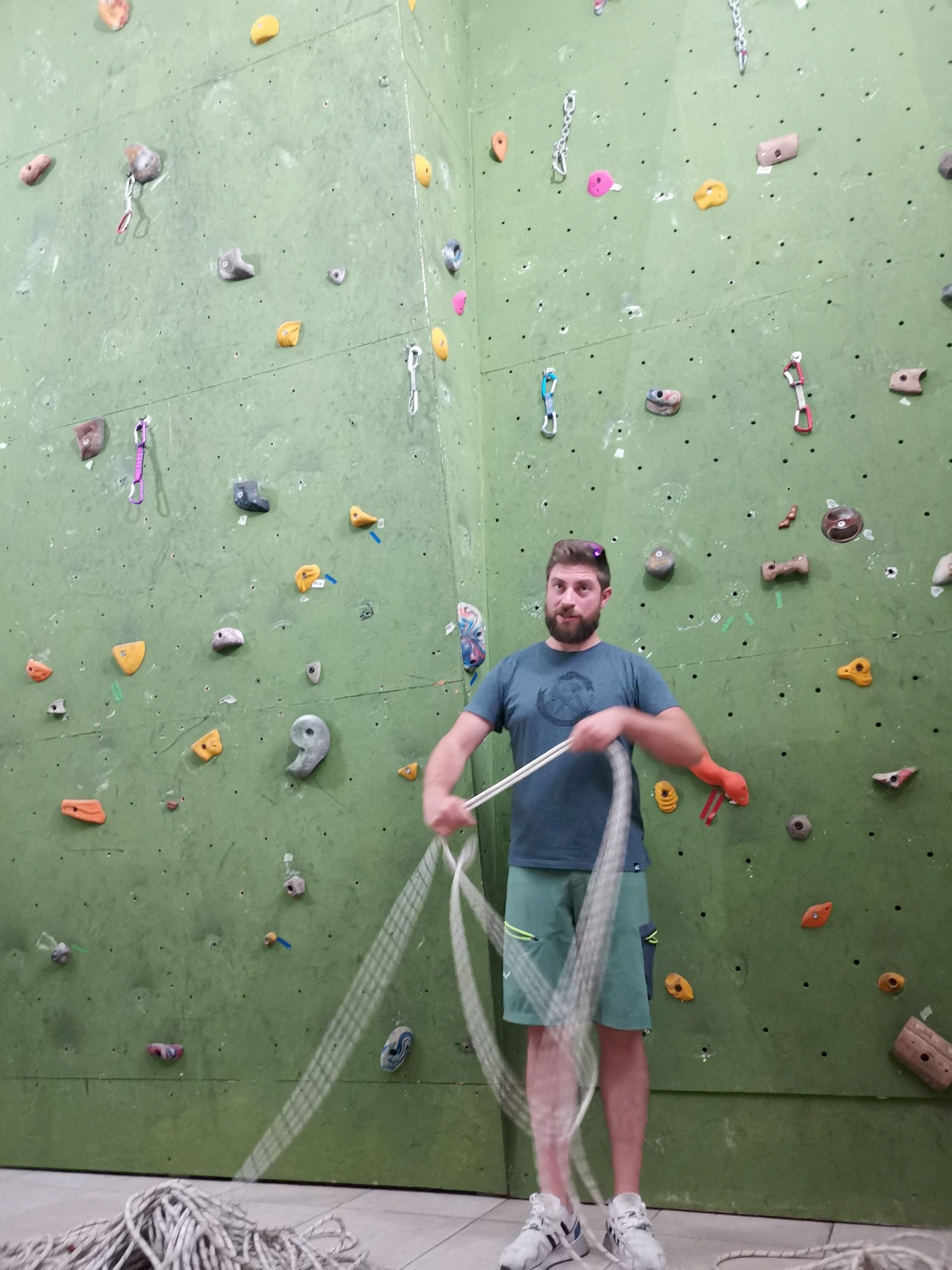 La Palestra di arrampicata sede CAI Gran Sasso D'Italia