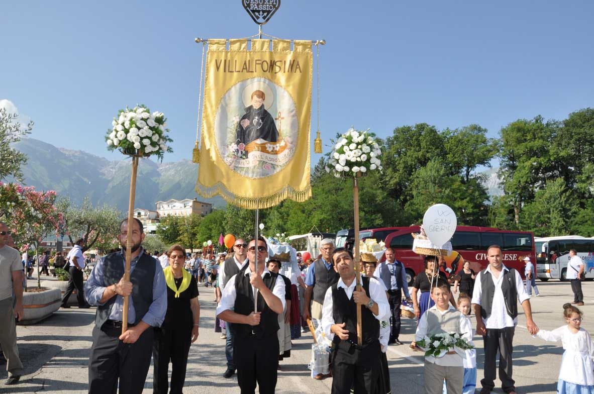 festa-del-pellegrino a san gabriele patrono d'abruzzo